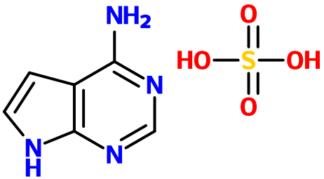 MC095521 6-Amino-7-deazapurine H2SO4